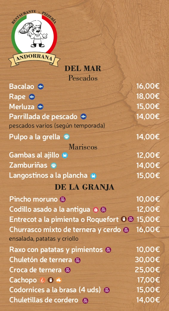 Restaurante Andorrana - Monterroso (Lugo)